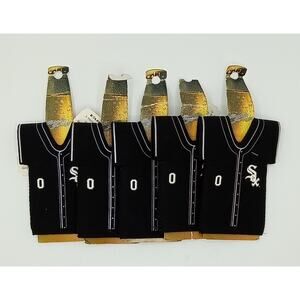 Vintage Chicago White Sox MLB 12 oz Jersey Bottle Koozies Set Of 5